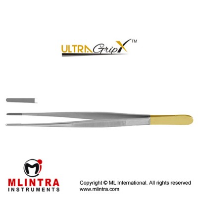 UltraGrip™ TC Potts-Smith Dressing Forcep Stainless Steel, 16 cm - 6 1/4" 